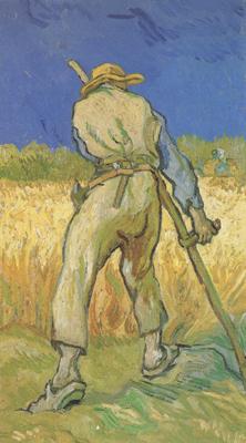 Vincent Van Gogh The Reaper (nn04) oil painting picture
